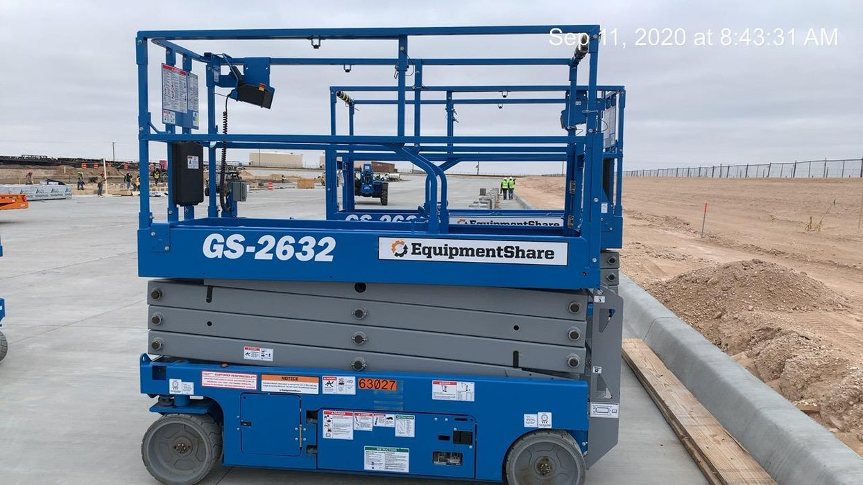 2020 Genie GS-1930 Fixed rails with chain entry gate - Pre A92.20