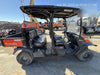 2021 Kubota RTV-X1140W-H Plastic Canopy, Windshield Acrylic Clear, LED Strobe Light, Wire Harness Kit, Back up Alarm