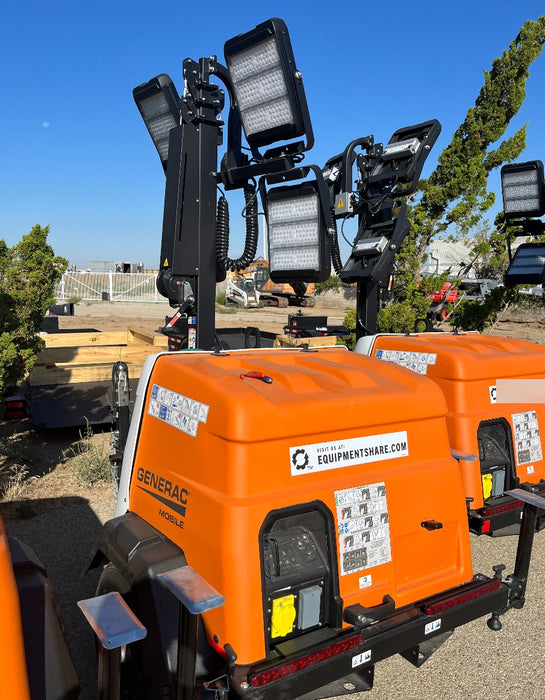 2023 Generac MLT2 Diesel, Flex Switch 120V Input, Powerzone Controller, (4) 320W LED Lights, 4kW Generator, 39.9 Gal Fuel Tank, 2" Ball, T3