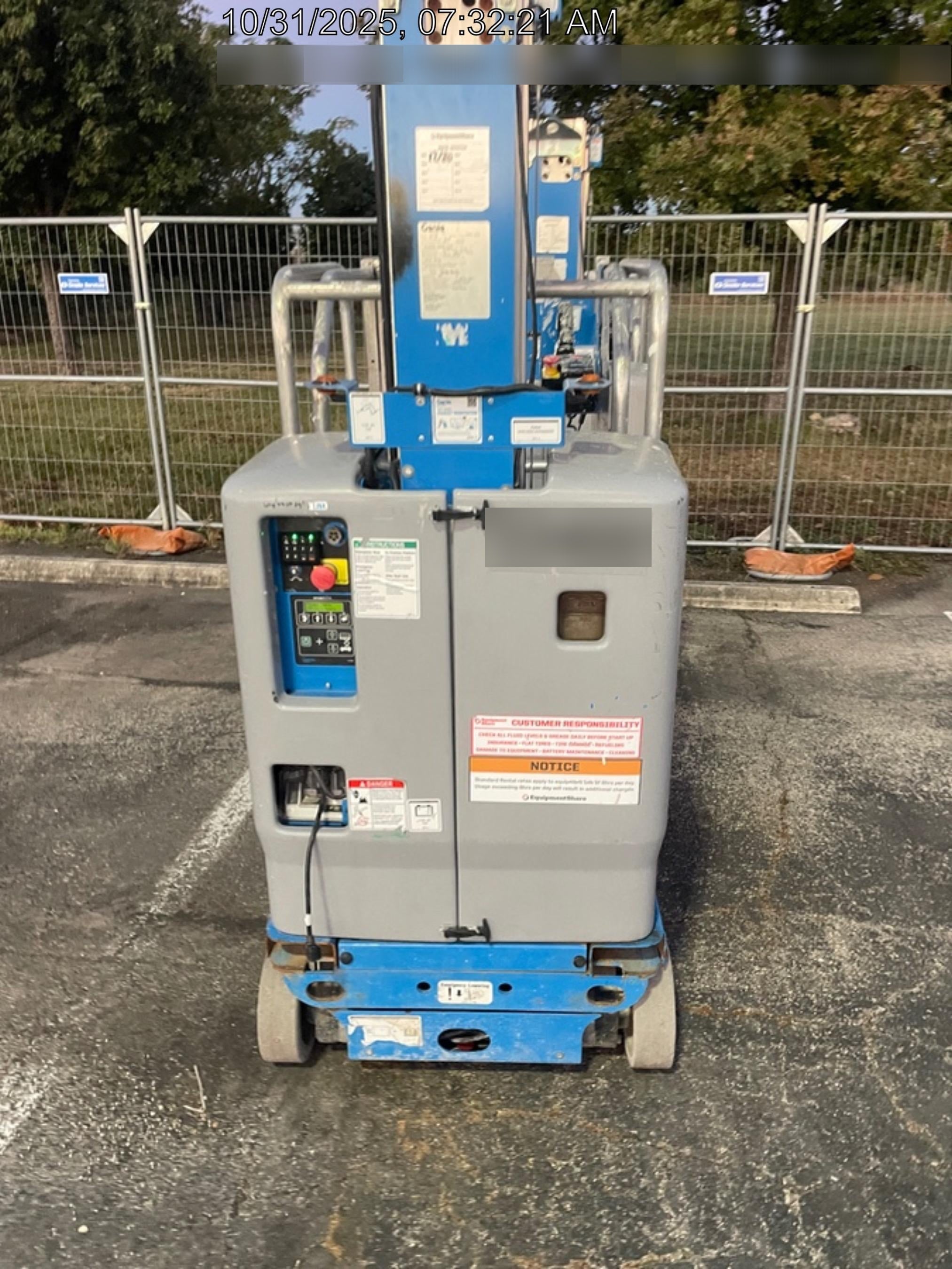 2019 GENIE GR-20