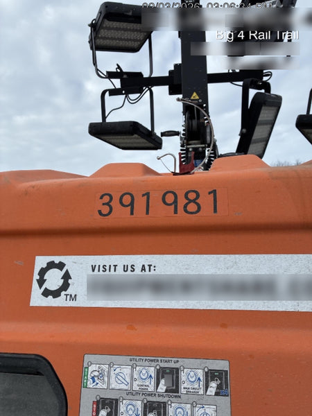 2024 Generac MLT2 Diesel, Flex Switch 120V Input, Powerzone Controller, 
(4) 320W LED Lights, 4kW Generator, 39.9 Gal Fuel Tank, 2" Ball, T3