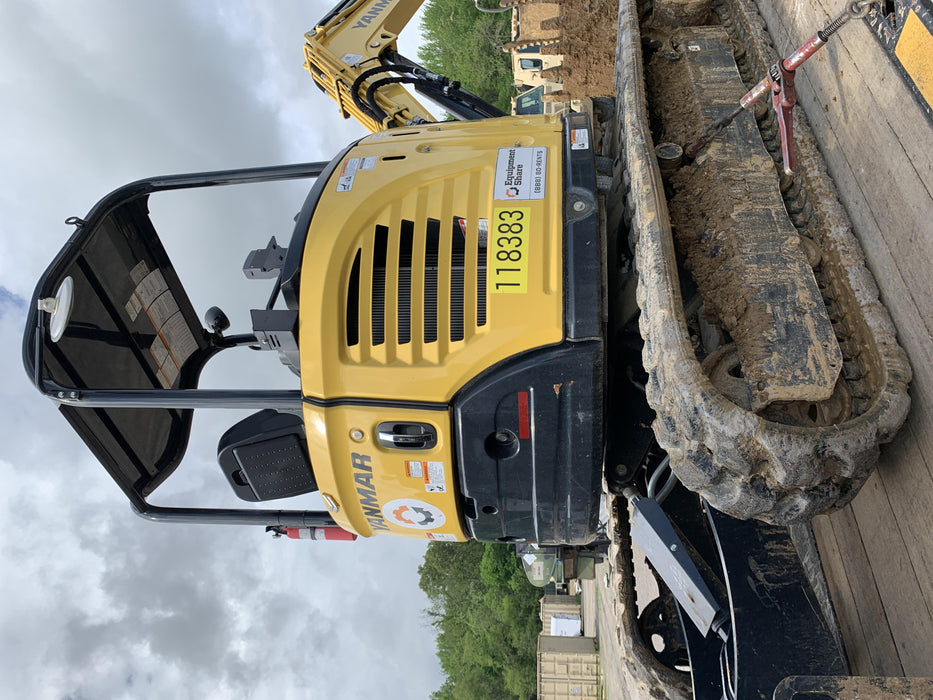 2020 Yanmar ViO35PR Open ROPS / Rubber Track / NO COUPLER