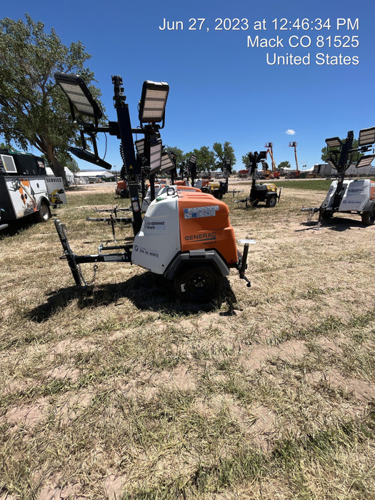 2023 Generac MLT2 Diesel, Flex Switch 120V Input, Powerzone Controller, (4) 320W LED Lights, 4kW Generator, 39.9 Gal Fuel Tank, 2" Ball, T3