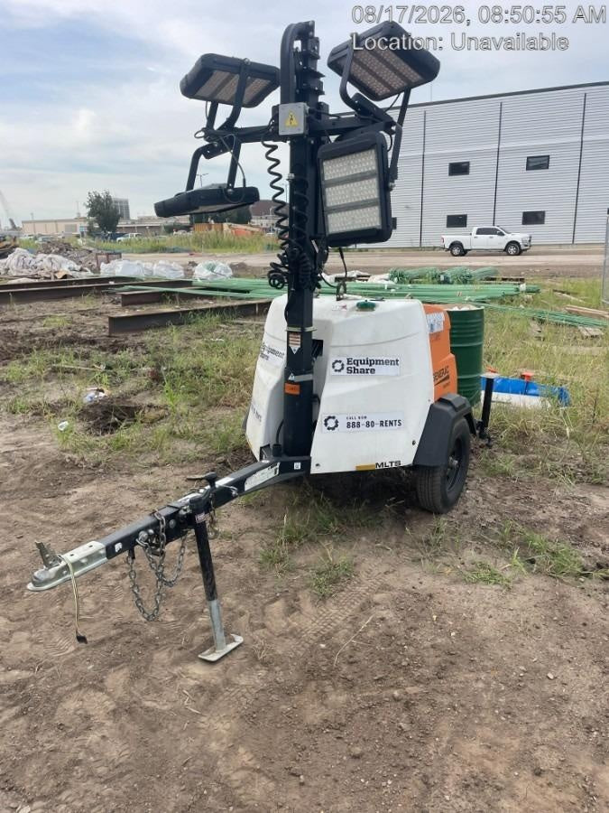 2023 Generac MLT2 Diesel, Flex Switch 120V Input, Powerzone Controller, (4) 320W LED Lights, 4kW Generator, 39.9 Gal Fuel Tank, 2" Ball, T3