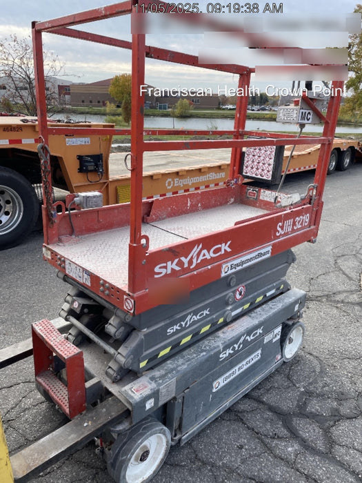 2018 Skyjack SJIII-3219 Standard Rental Specs