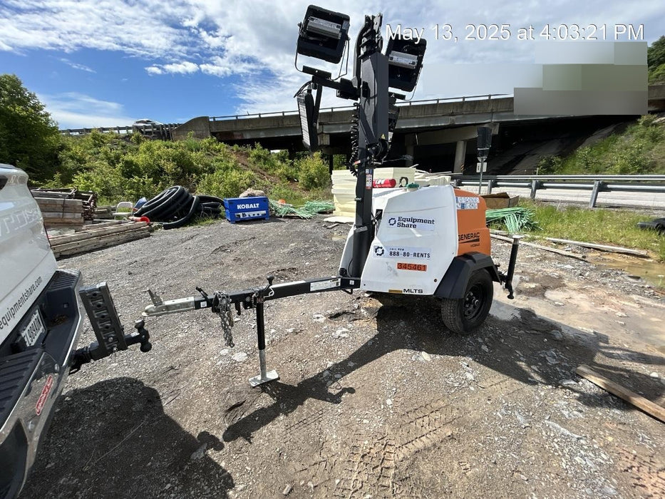 2023 Generac MLT2 Diesel, Flex Switch 120V Input, Powerzone Controller, (4) 320W LED Lights, 4kW Generator, 39.9 Gal Fuel Tank, 2" Ball, T3