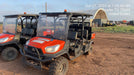 2022 Kubota RTV-X1140W-H Plastic Canopy, Windshield Acrylic Clear, LED Strobe Light, Wire Harness Kit, Back up Alarm