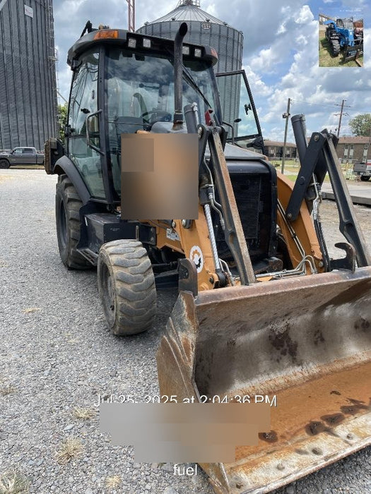 2020 Case 580N EP - Extendable Backhoe Cab/Heat/Air, 4WD, Extendable Stick, Pilot Controls, 2 Way Hydraulics, Ride Control, TAG Manual QC