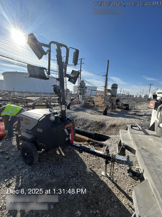 2018 Wacker Neuson LTV6L-MH Wacker Neuson LTV6L Mobile Light Tower w/Fuel Level Sensor Installed