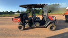 Kubota RTV-X1140W-H 4WD utility cart -LED strobe -Windshield tempered glass -Plastic canopy -Wire harness kit -Backup alarm