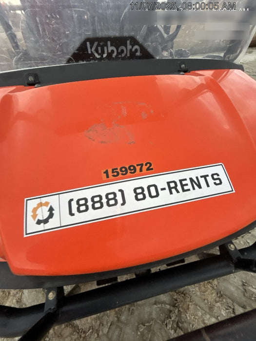 2021 Kubota RTV-X1140W-H Plastic Canopy, Windshield Acrylic Clear, LED Strobe Light, Wire Harness Kit, Back up Alarm