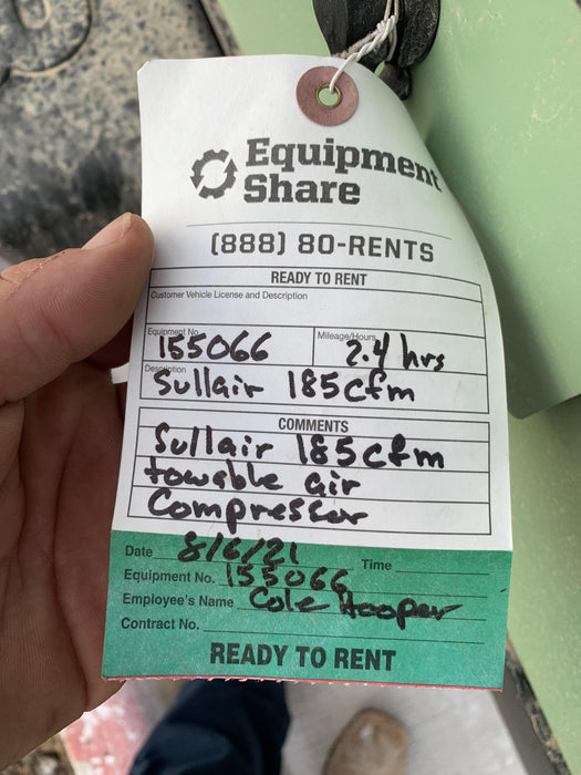 2021 SULLAIR 185D-DPQ KU4F