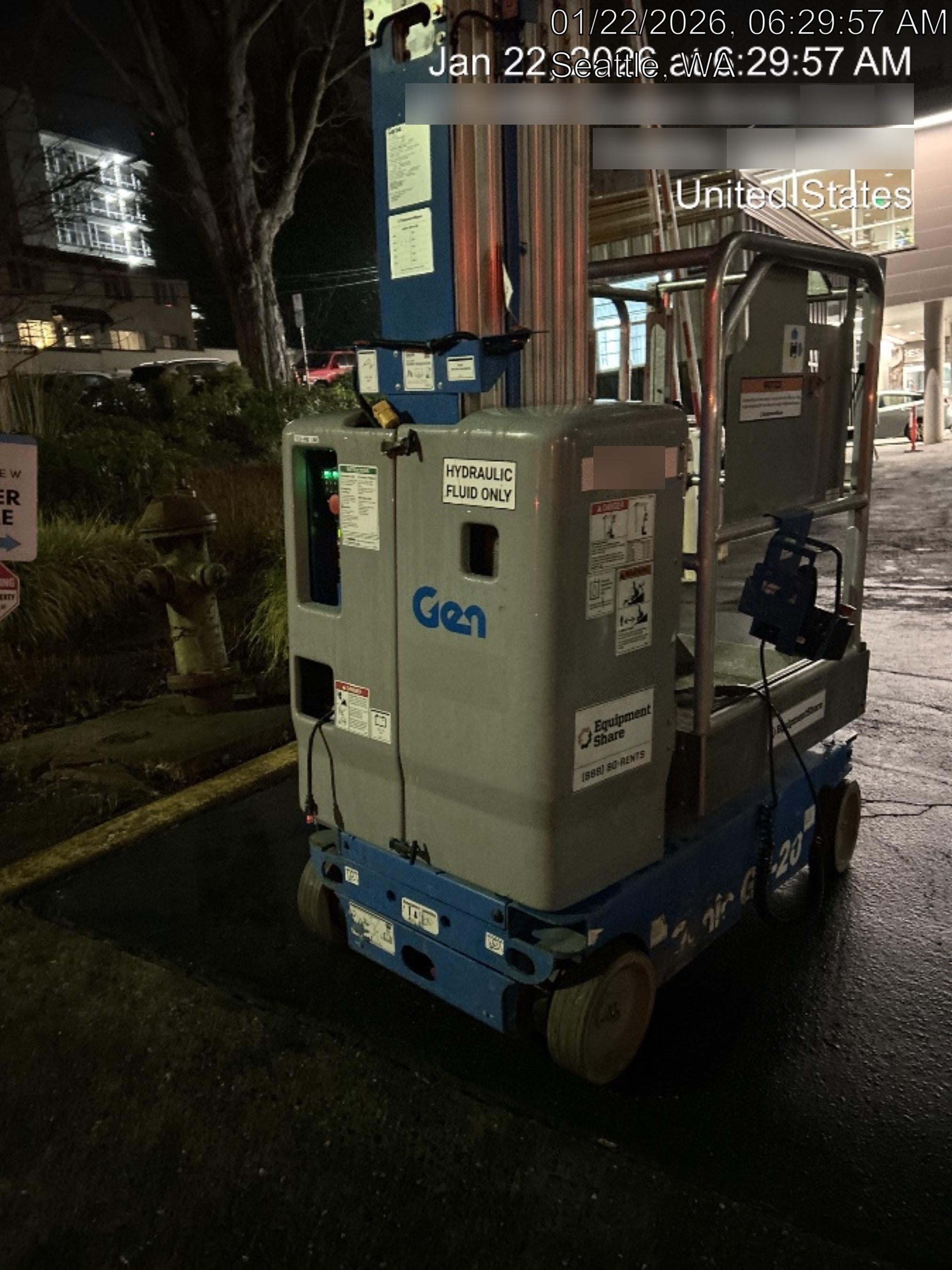 2019 GENIE GR-20