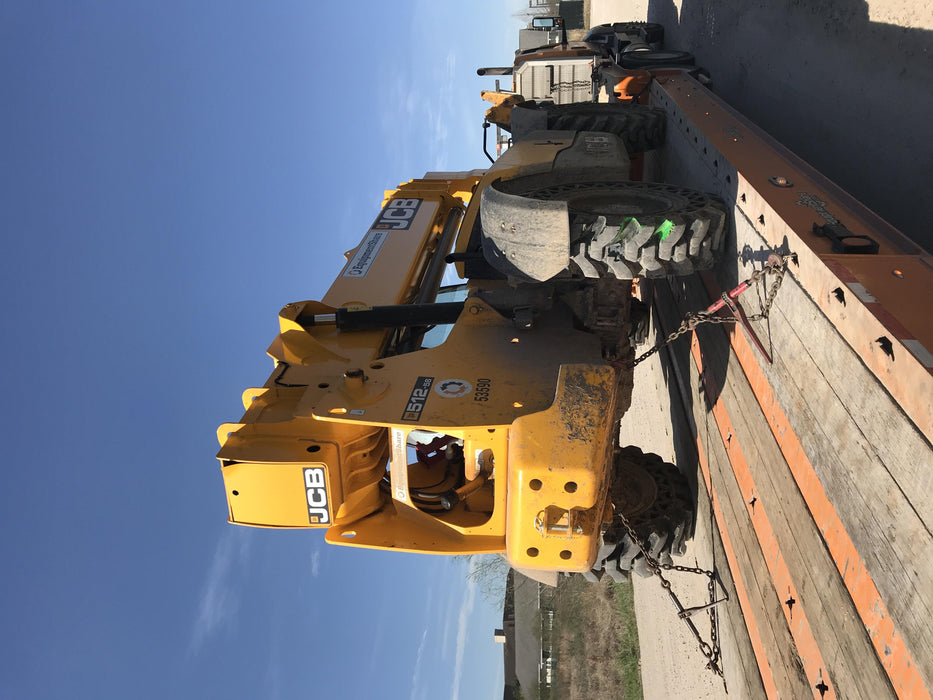 2019 JCB 512-56 Canopy, 109 HP, Solid Tires, STD Worklight, Beacon, Aux Hydraulics, Lifting Eye, Back up Alarm w/66" Carriage/60" Forks