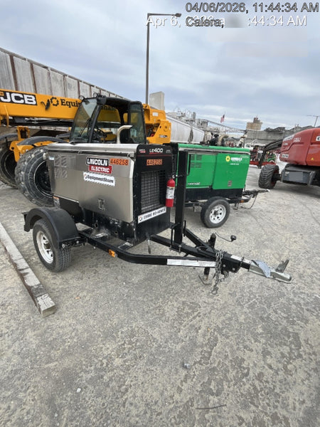 2021 Lincoln Electric Vantage 549X Ready Pak 3, ORANGE (includes trailer, cable rack, fender light kit)
