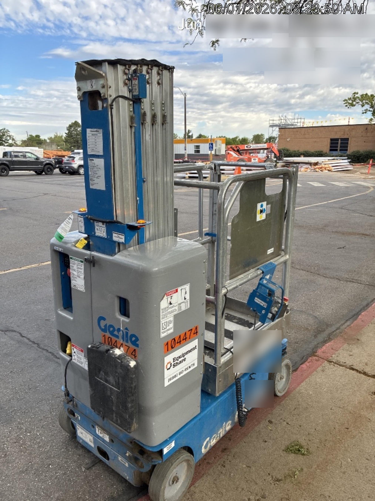 2020 GENIE GR-20
