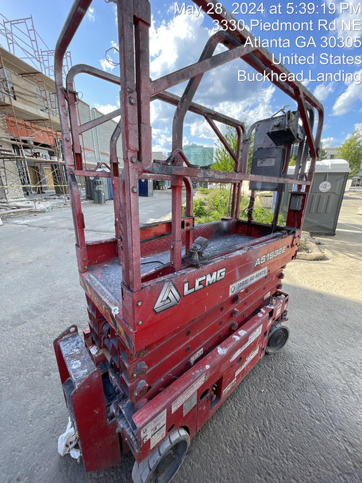 2021 Lgmg AS1932E Electric Drive, Solid Non Marking Tires, Dual Beacons