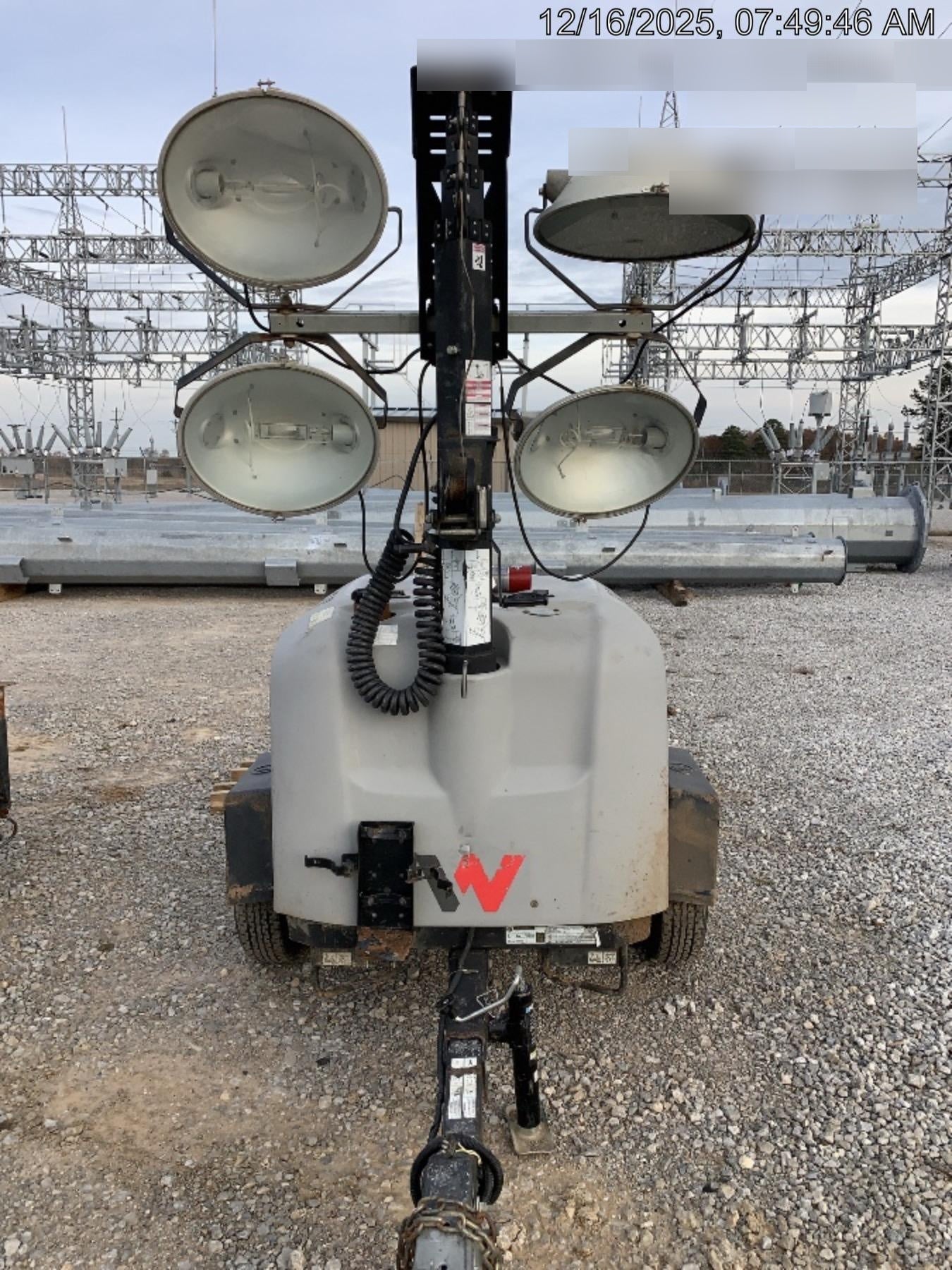 Wacker Neuson LTV6K-MH Wacker Neuson LTV6K Towable Light Tower