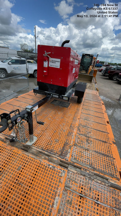 2023 Shindaiwa DGW400MDL Kubota D902 Engine, 23 HP, Dual Op Welder, Wire, Arc, Droop Stick, Tig, and CC Stick Functionality, Simulphase, 3 Phase and 1 Phase Gen Output, Single Axle NB Trlr, Slr Trckl Chrg 12V 12W, Fire Ext