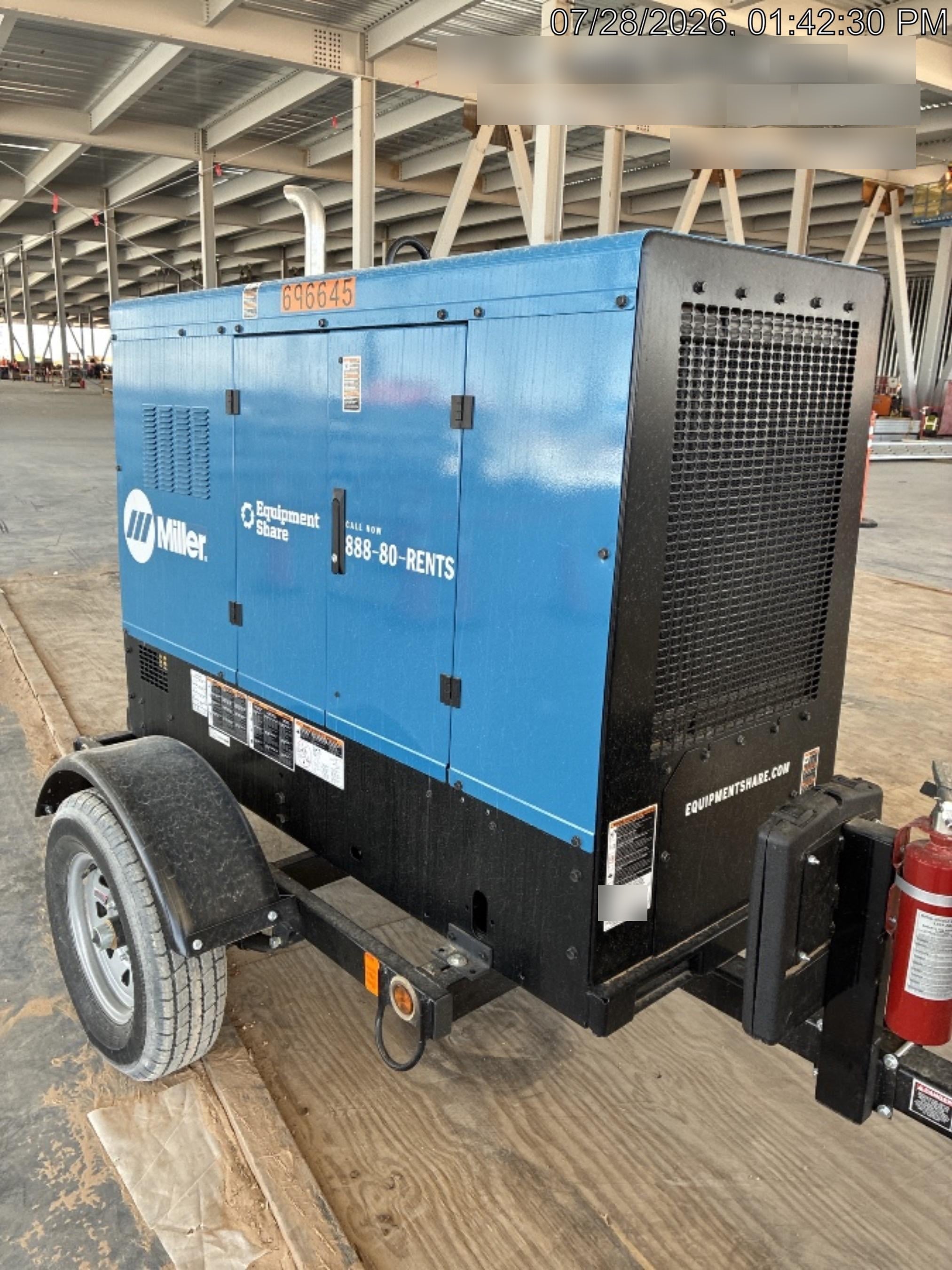 2026 MILLER ELECTRIC BIG BLUE 500