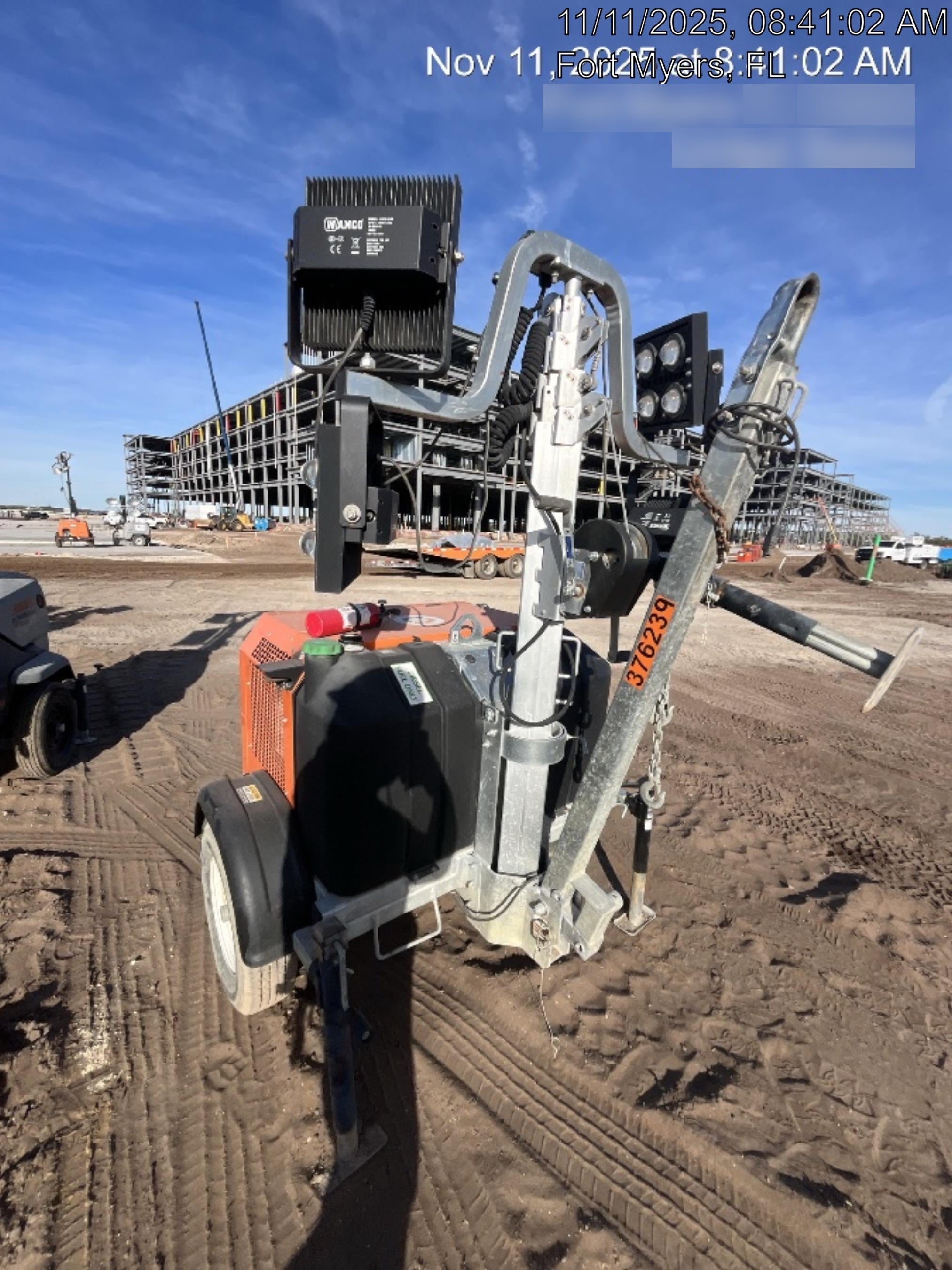 2023 Wanco WLTT-4MM4K Diesel, Deep Sea Controller, Shore Power Plug, Auto Start, (4) 350W LED Floodlights, 4kW Generator, 60 Gal Fuel Tank, 2" Ball, T3