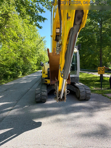 Wacker Neuson ET90 Cab, Long Dipperstick, Track, Bucket