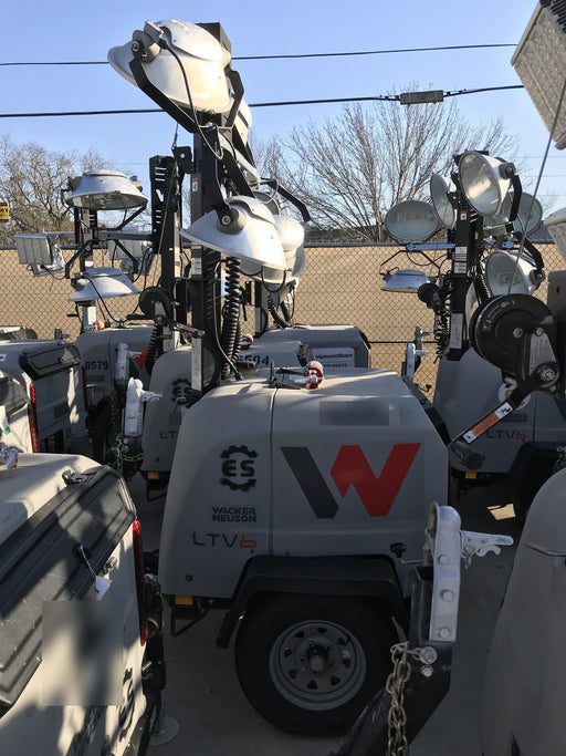 2018 Wacker Neuson LTV6L-MH Wacker Neuson LTV6L Mobile Light Tower w/Fuel Level Sensor Installed