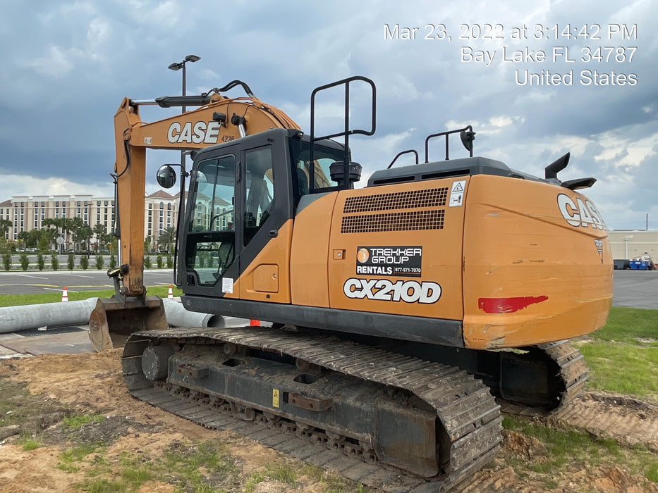 2018 CASE CX210D