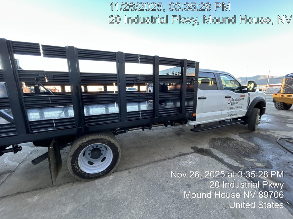 2024 FORD F550 Stake Bed - Rental