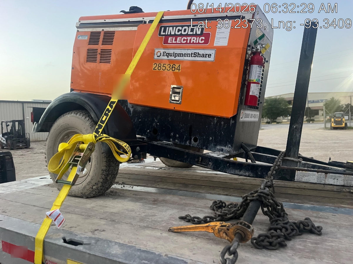 2022 Lincoln Electric LE400 Kubota V1505, Trlr, Cable Rack, Light Kit, ES Decals, T3
