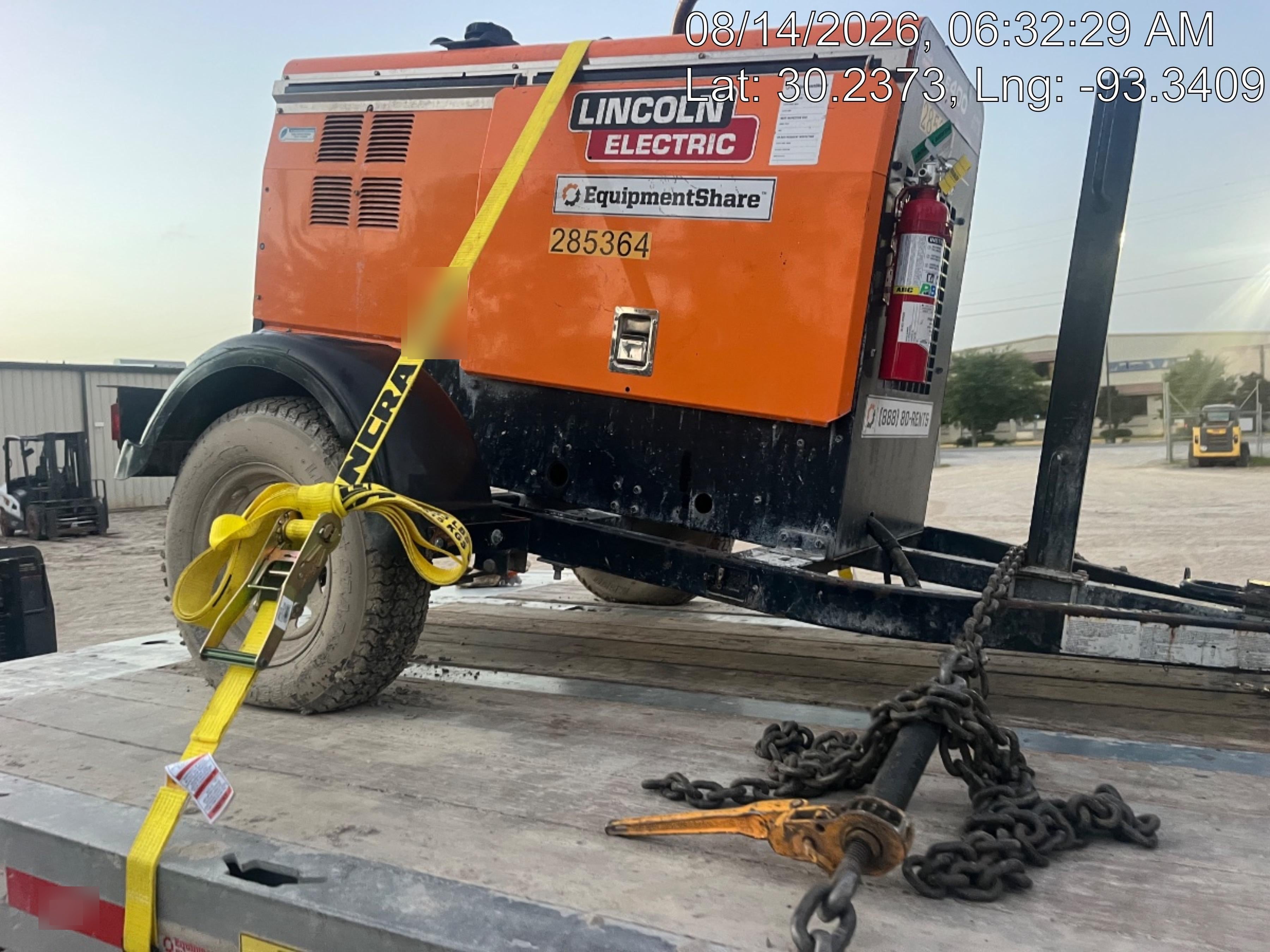 2022 Lincoln Electric LE400 Kubota V1505, Trlr, Cable Rack, Light Kit, ES Decals, T3