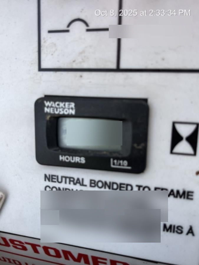 2018 Wacker Neuson LTV6L-MH Wacker Neuson LTV6L Mobile Light Tower w/Fuel Level Sensor Installed