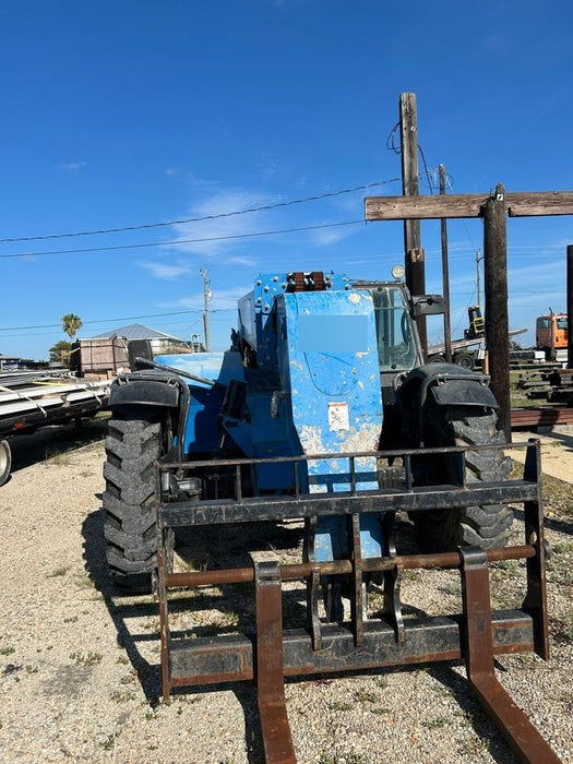 2019 Genie GTH-844 Cab/Heat/AC, Solid RT Tires, LED Work Lights, Beacon 60" QA Carriage, 48" Forks