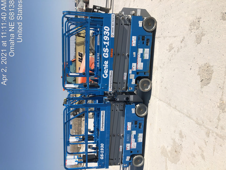 2020 Genie GS-1930 Standard Machine