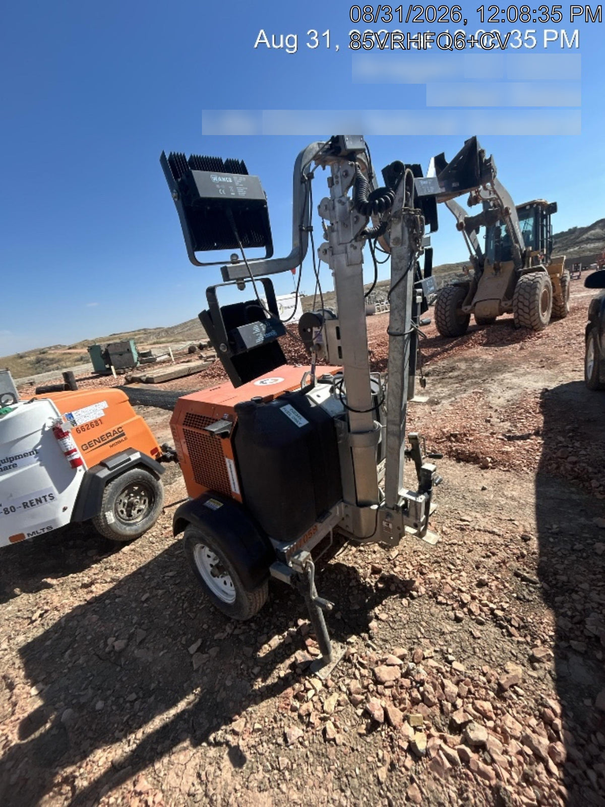 2024 Wanco WLTT-4MM4K Diesel, Deep Sea Controller, Shore Power Plug, Auto Start, (4) 350W LED Floodlights, 4kW Generator, 60 Gal Fuel Tank, 2" Ball, T3