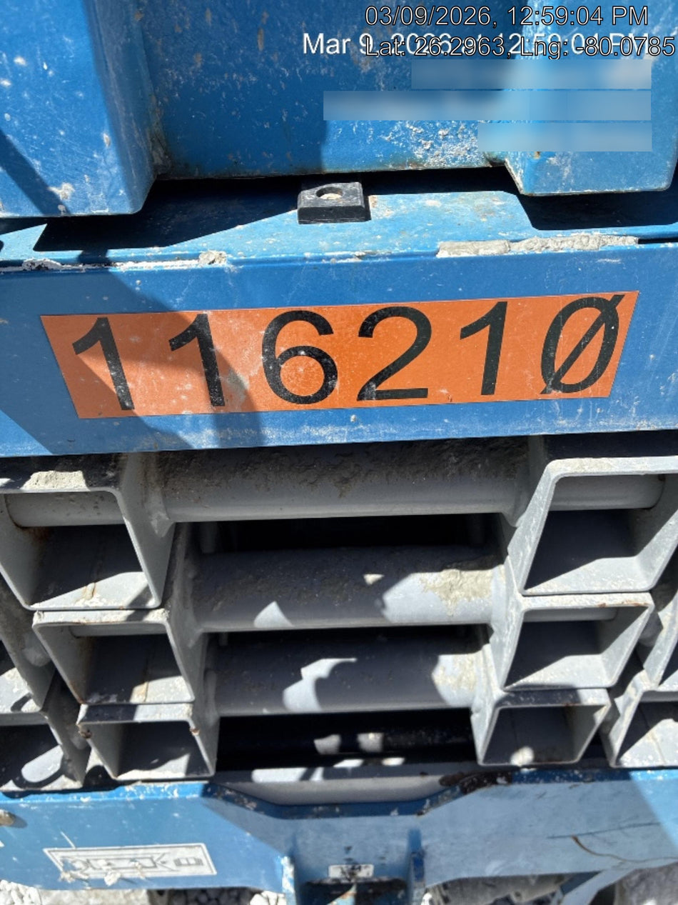 2020 Genie GS-1930 Solid Non Marking Tires, Beacon, Folding rails with half height swing gate