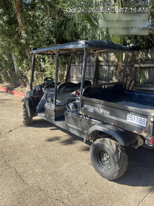 2023 Club Car CA1700D Canopy, Diesel, 4 Passenger