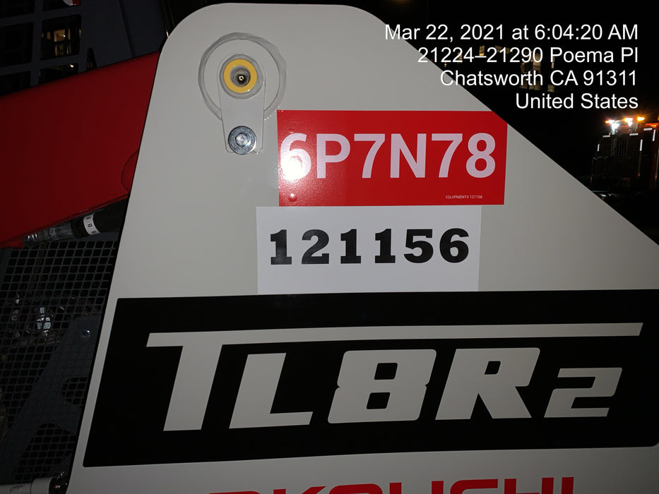 2020 TAKEUCHI TL8R2-R