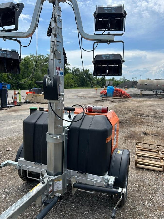 2024 Wanco WLTT-4MM4K Diesel, Deep Sea Controller, Shore Power Plug, Auto Start, (4) 350W LED Floodlights, 4kW Generator, 60 Gal Fuel Tank, 2" Ball, T3