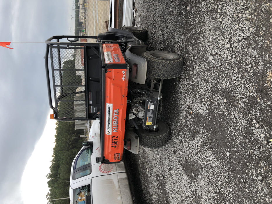 2019 Kubota RTV-X900 4wd Utility Cart, LED Strobe, Windshield Tempered Glass, Plastic Canopy, Backup Alarm