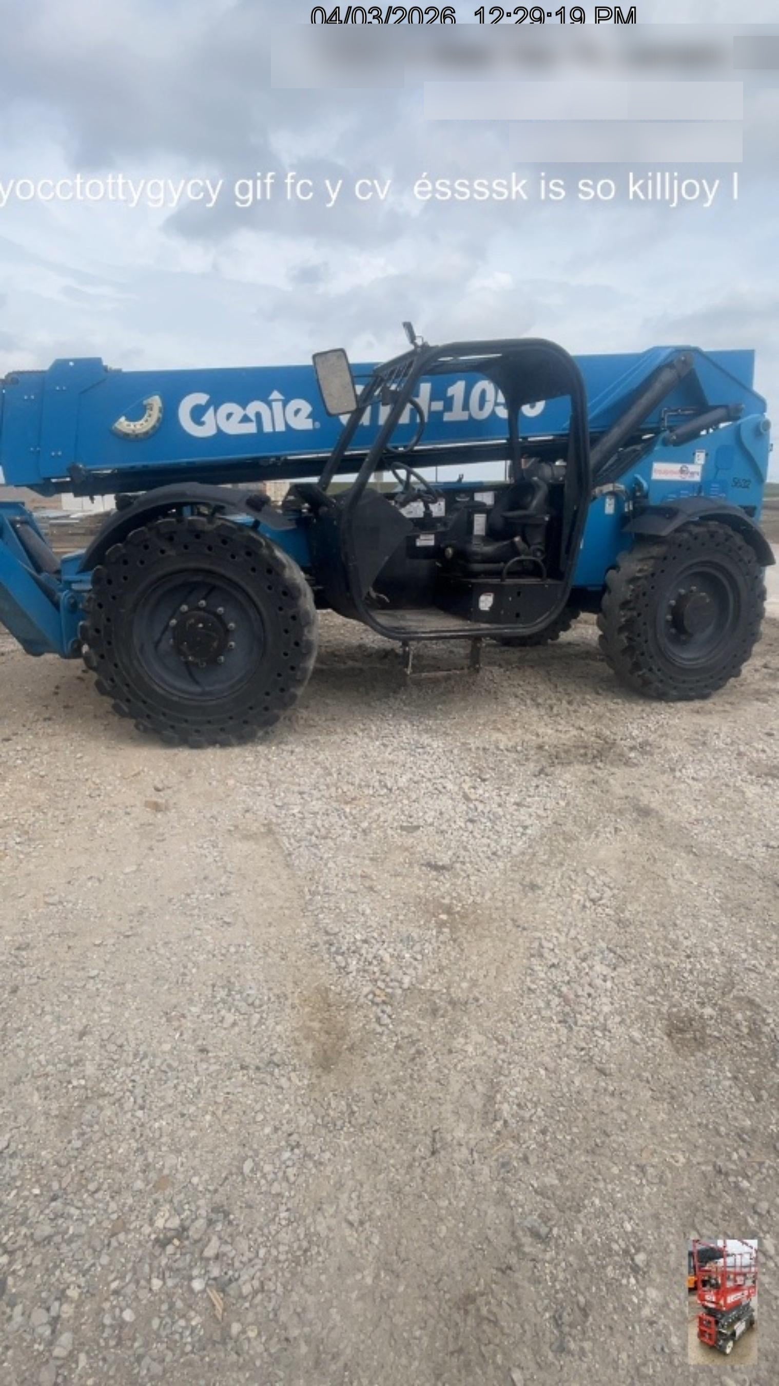 2017 GENIE GTH-1056