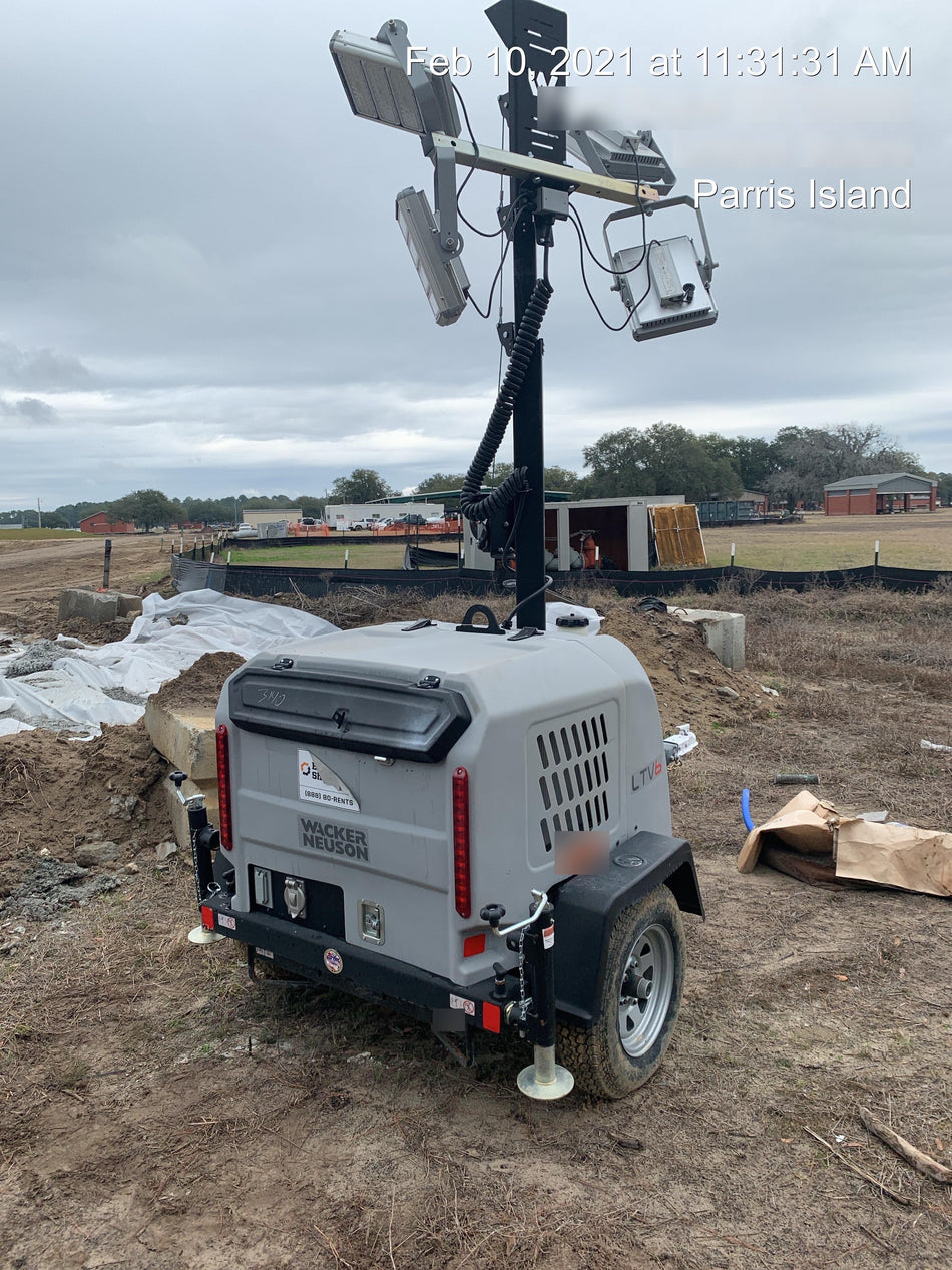 2020 Wacker Neuson LTV6K LTV6K-METAL HALIDE LIGHT TOWER, 60HZ, KUBOTA, LED 300