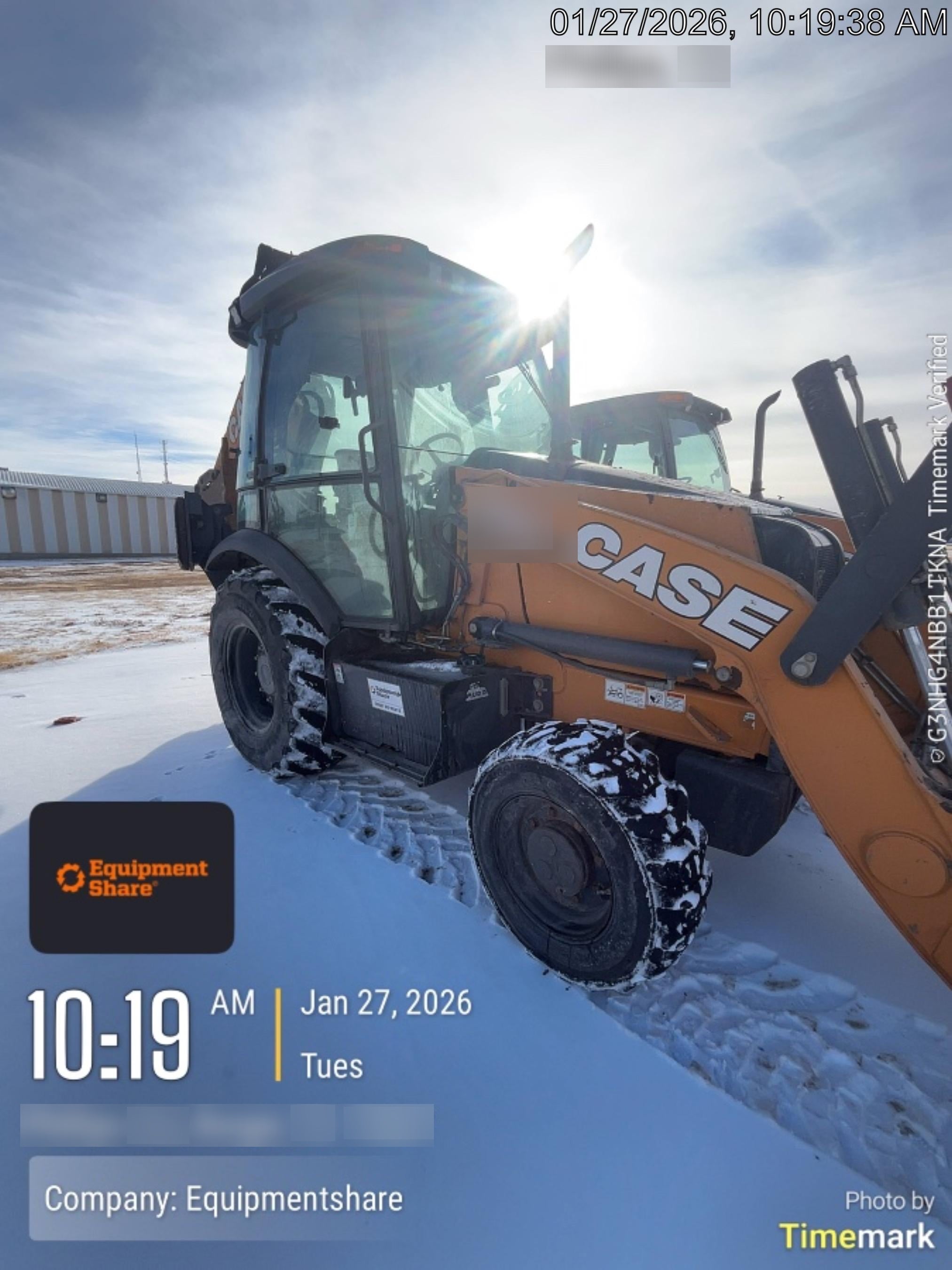 2022 CASE 580N EP - Extendable Backhoe