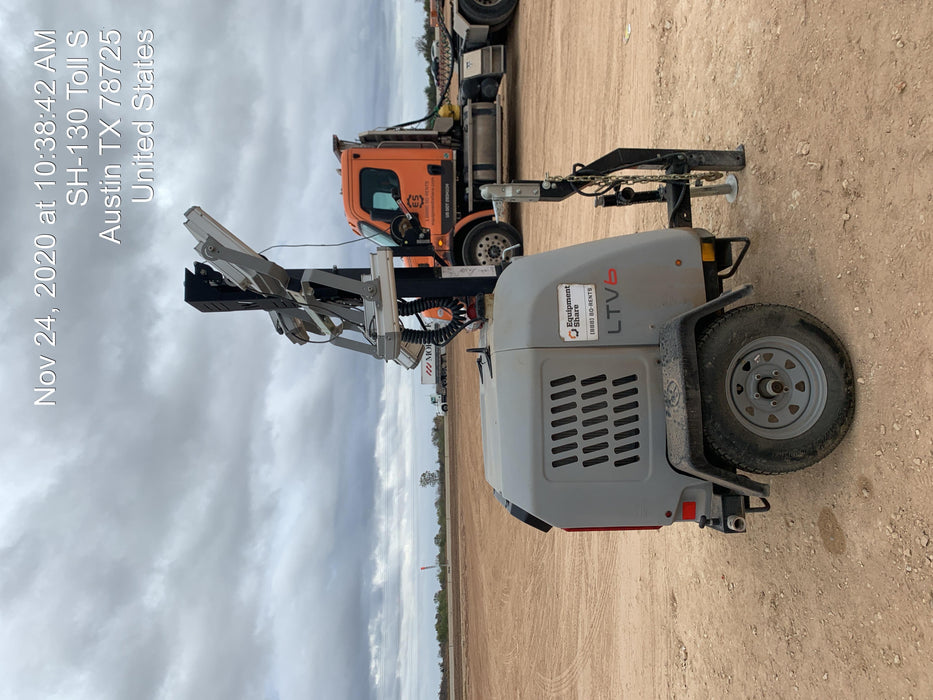 2019 Wacker Neuson LTV6K-LED LTV6K Light Tower, LED 300W, Telematics EQ SH Kubota