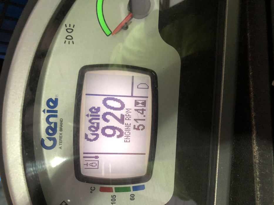 2019 Genie GTH-5519 Canopy, Solid RT Tires, LED Work Lights, Beacon\t48" Carriage, 48" Forks