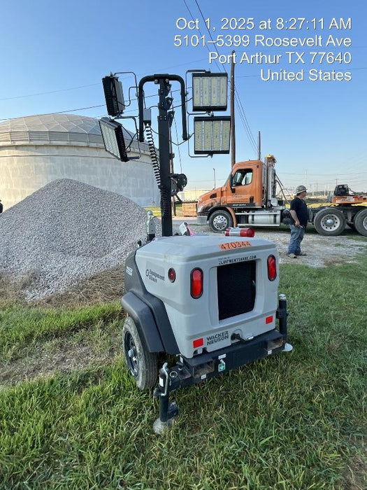 2024 Wacker Neuson LTT4 Diesel, Kohler KDW702, Deep Sea Controller, Auto Start, LED 320W, Bypass Outlet, T3