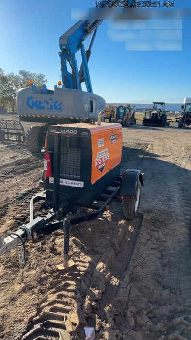 2023 Lincoln Electric LE400 Kubota V1505, Trlr, Cable Rack, Light Kit, ES Decals, T3