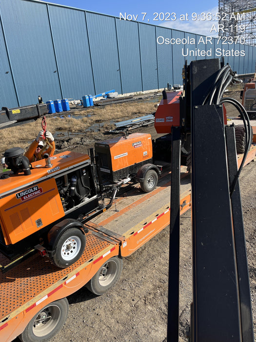 2023 Lincoln Electric LE400 Kubota V1505, Trlr, Cable Rack, Light Kit, ES Decals, T3