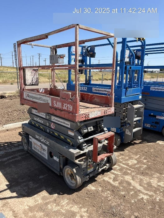 2017 Skyjack SJIII-3219 Skyjack SJ3219 w/Trojan Battery Set, Extended Warranty 5yr/5k hr