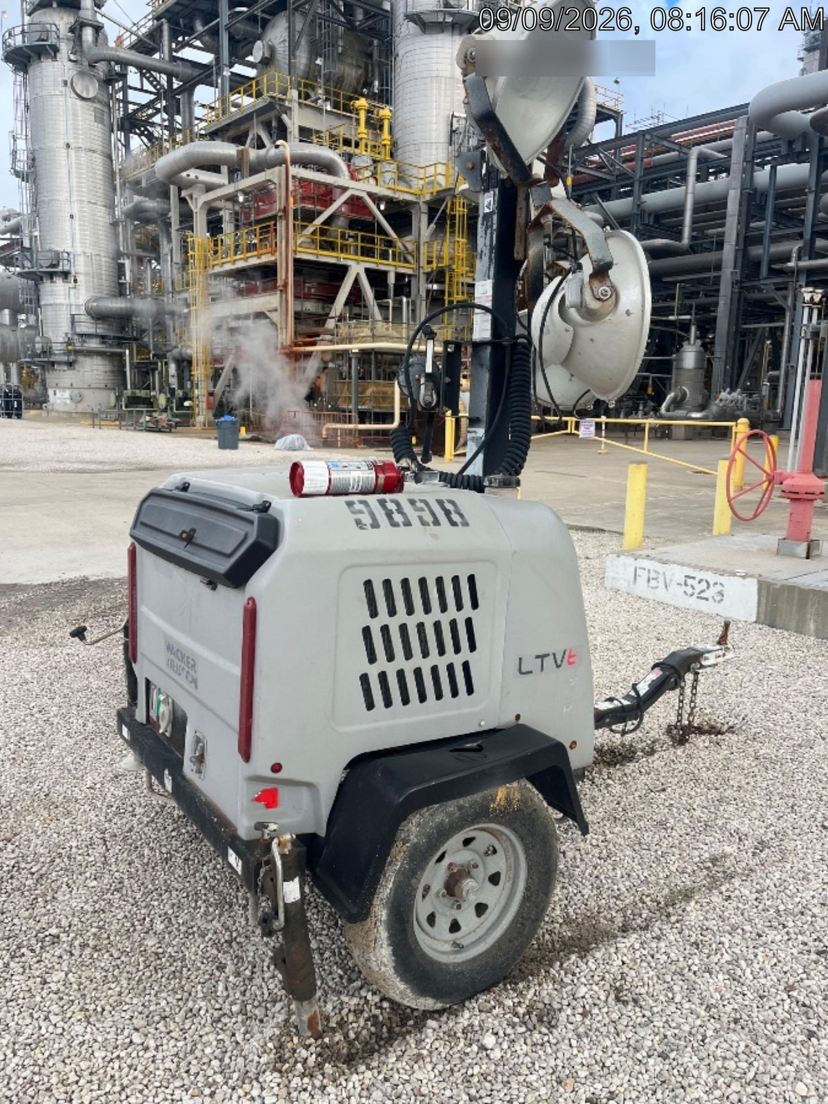 Wacker Neuson LTV6K-MH Wacker Neuson LTV6K Towable Light Tower